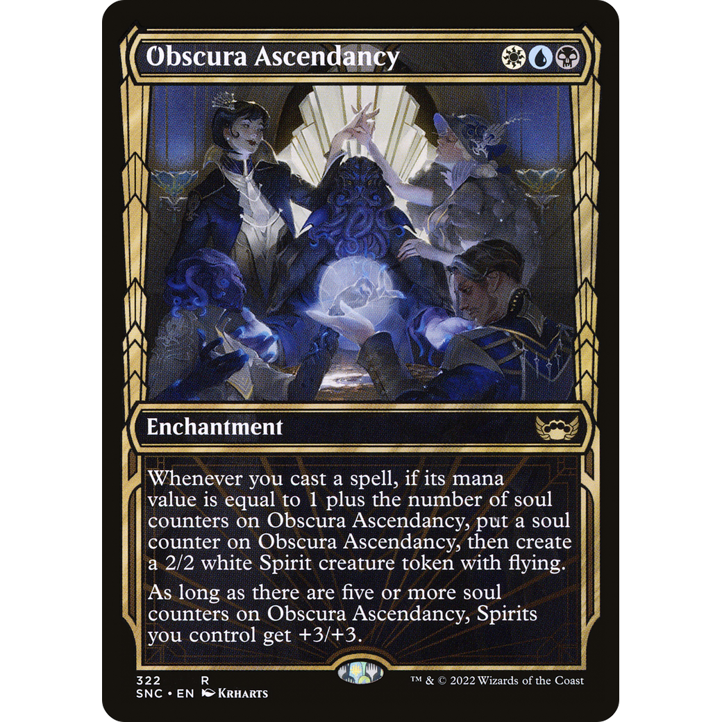 Obscura Ascendancy (Showcase) (SNC-322) - Streets of New Capenna: (Showcase)
