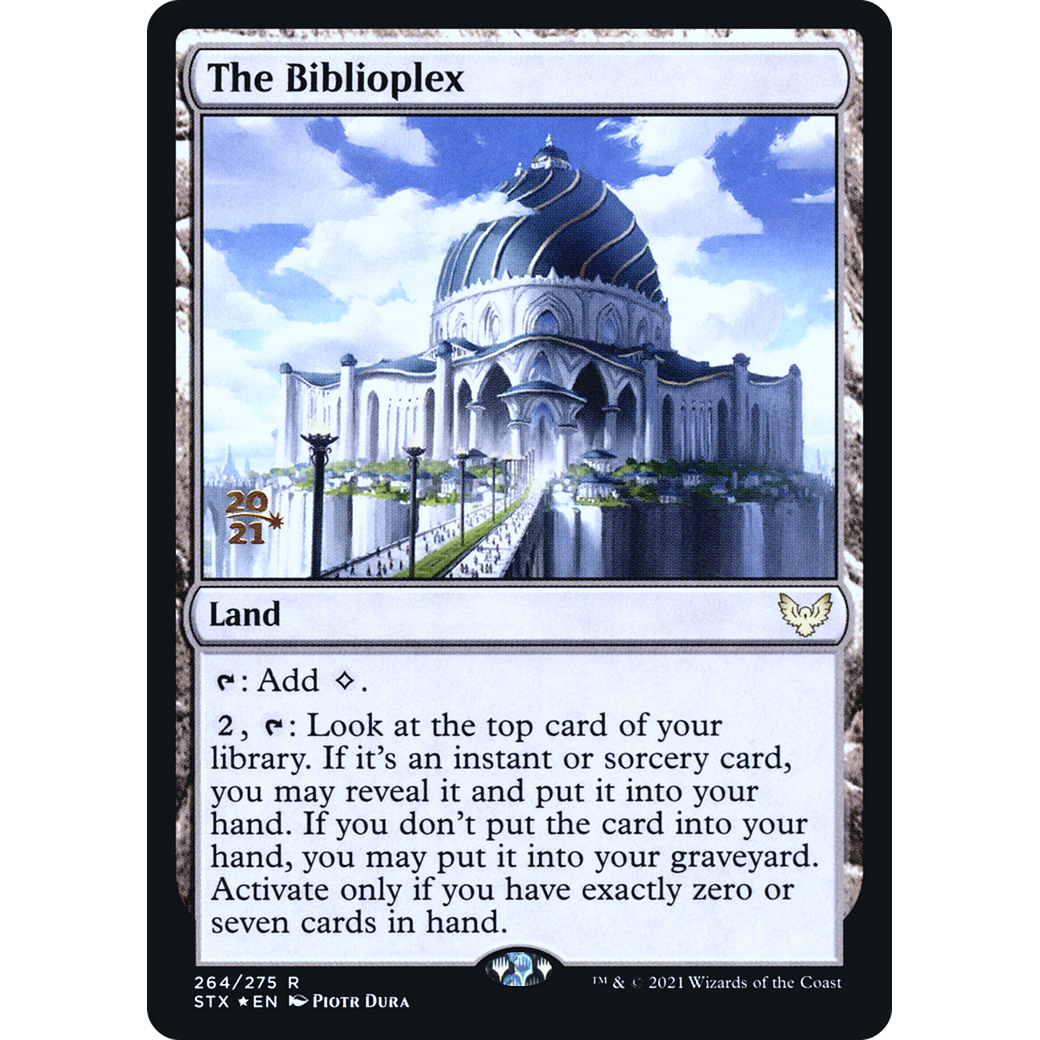 The Biblioplex (PRE-264) - Strixhaven: School of Mages Promos Foil