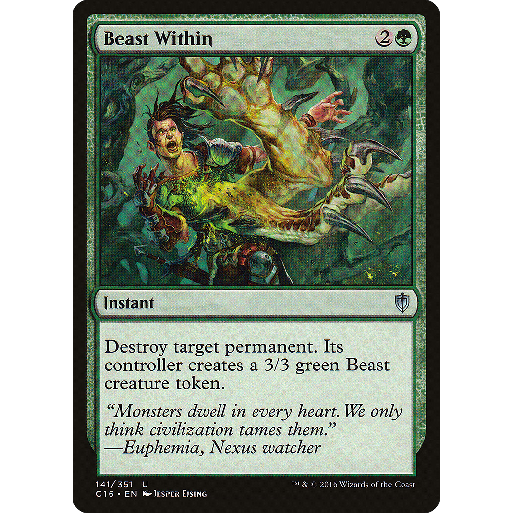 Beast Within (C16-141) - Commander 2016