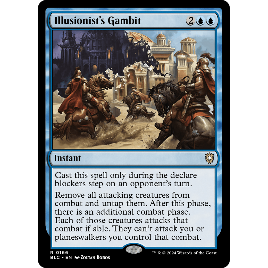 Illusionist's Gambit (BLC-166) - Bloomburrow Commander