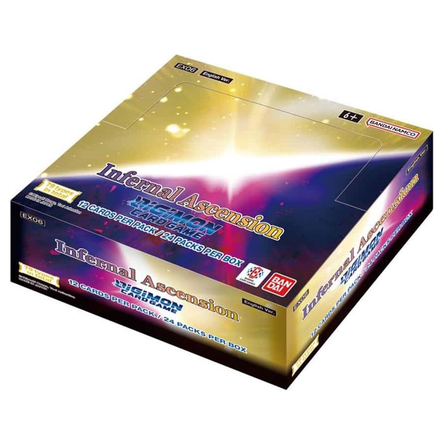 digimon ex6 booster box Digimon TCG: Infernal Ascension Booster Box (EX06)