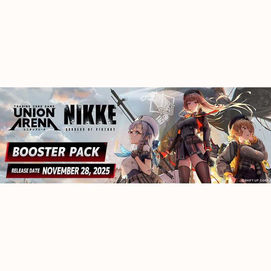 Union Arena Card Game Booster Box - Goddess Of Victory: NIKKE (English), Factory Sealed 2025 Pokmon Sealed Booster Packs In English Union Arena Card Game Booster Box - Goddess Of Victory: NIKKE (English), Factory Sealed 2025 Pokmon Sealed Booster Packs In English