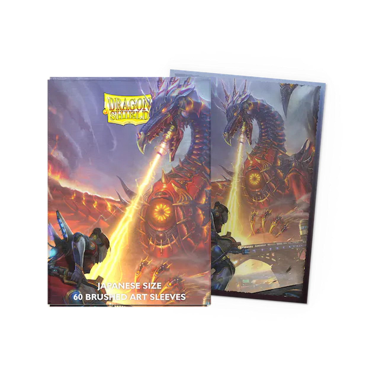 Dragon Shield: Bolt Reaper Japanese Size 60ct Brushed Art Sleeves