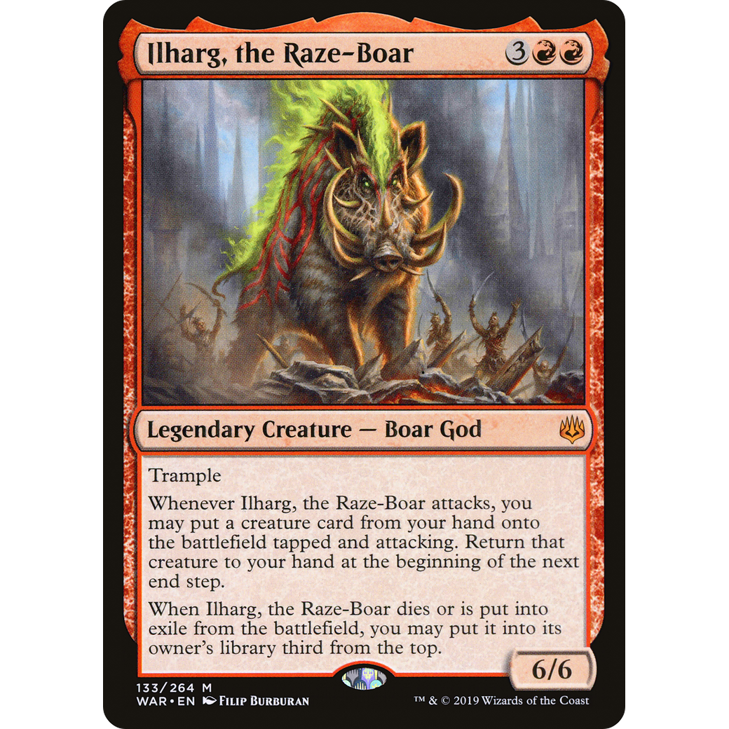 Ilharg, the Raze-Boar (WAR-133) - War of the Spark