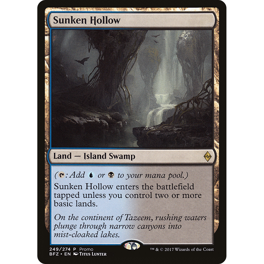 Sunken Hollow (SSP-249) - BFZ Standard Series