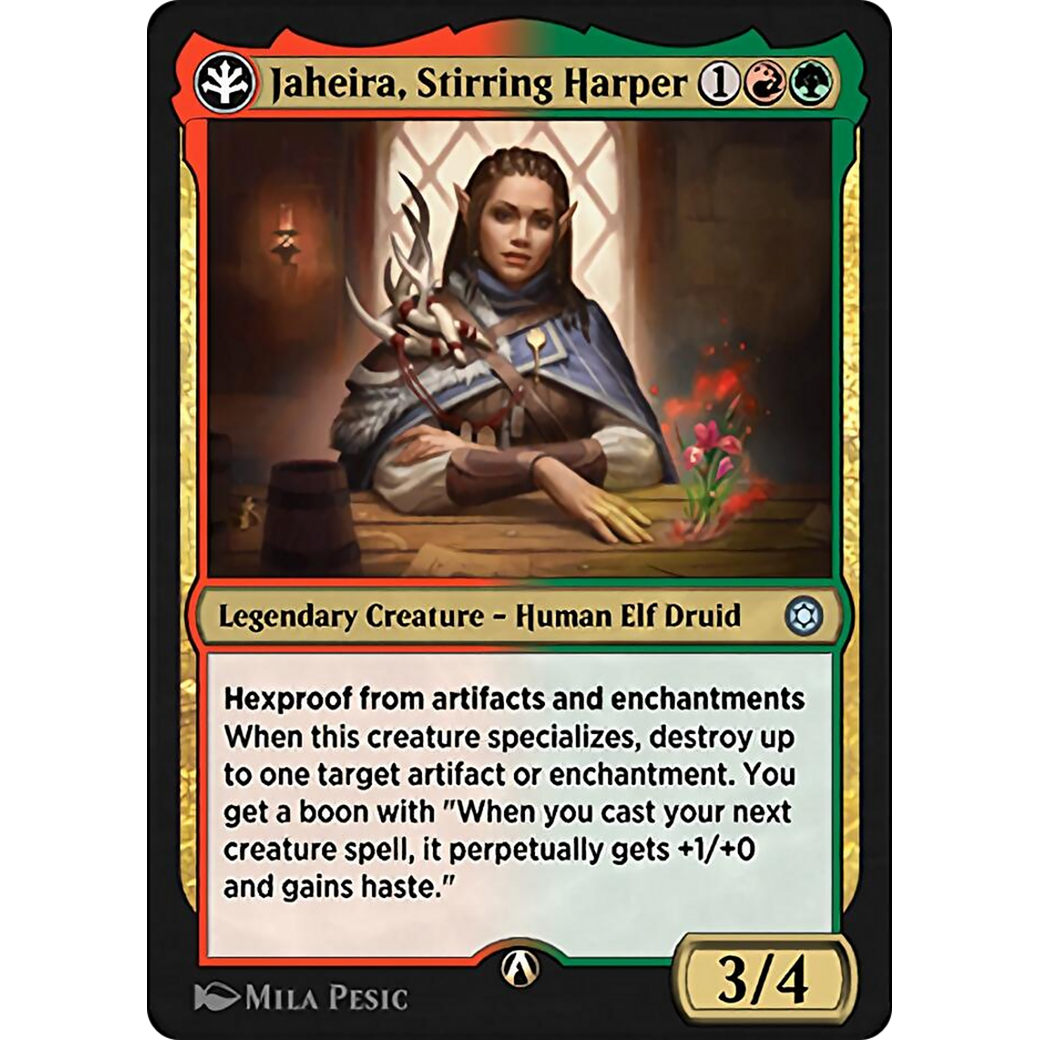Jaheira, Stirring Harper (HBG-16R) - Alchemy Horizons: Baldur's Gate