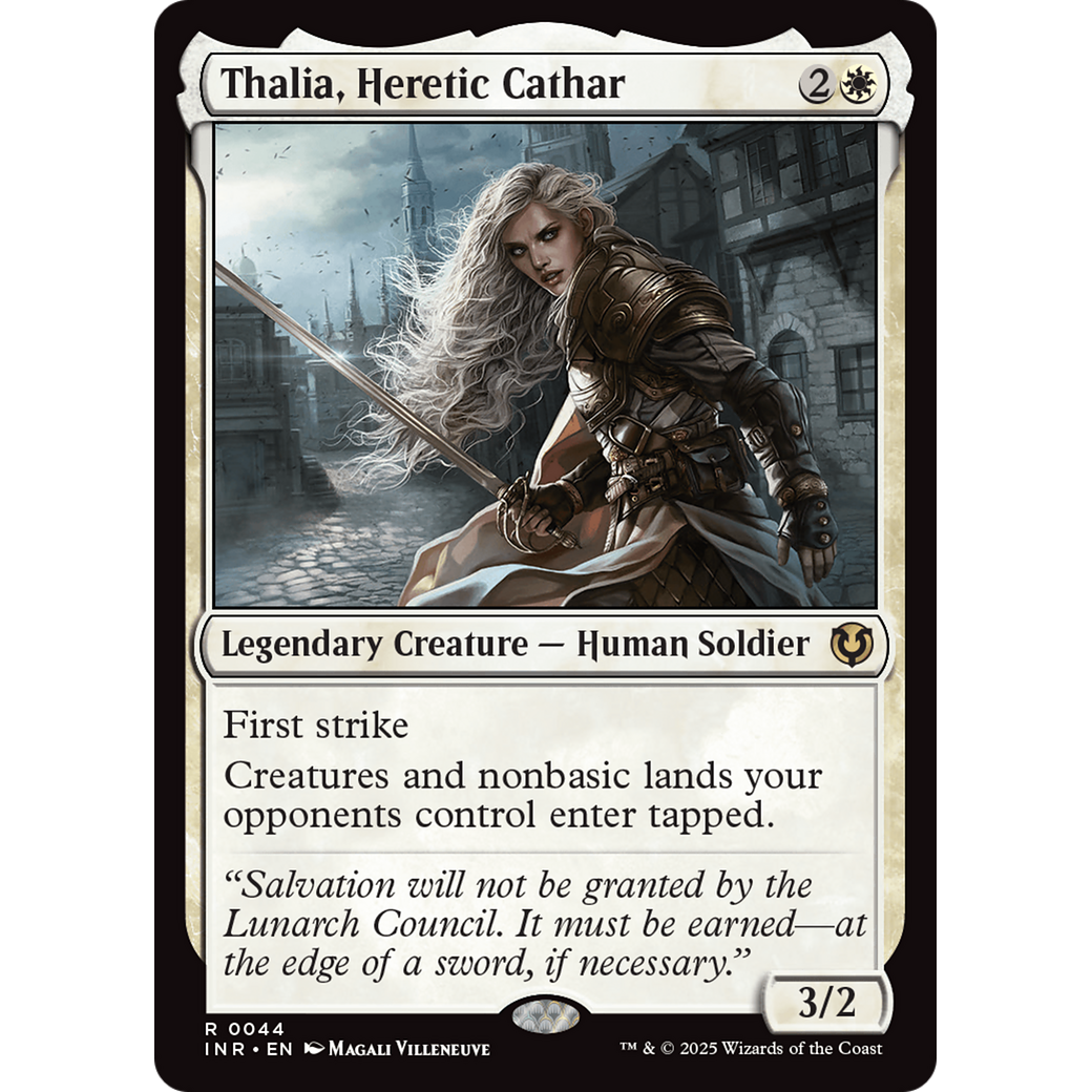 Thalia, Heretic Cathar (INR-044) - Innistrad Remastered