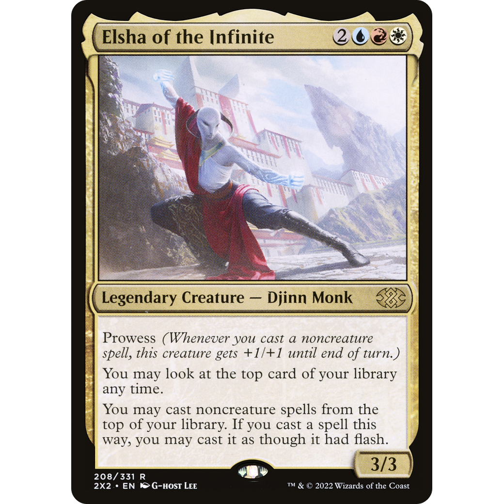 Elsha of the Infinite (2X2-208) - Double Masters 2022