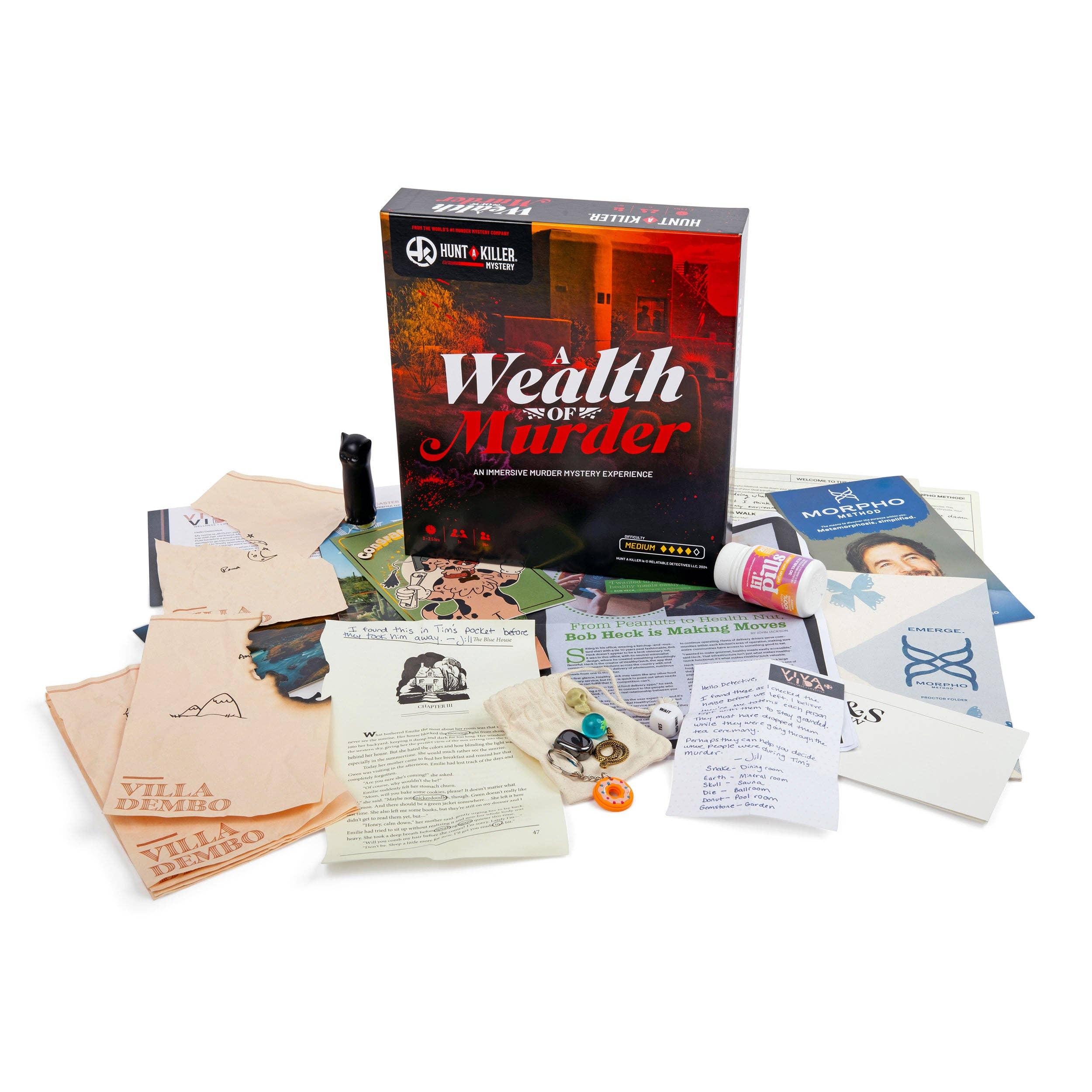 Hunt A Killer: A Wealth of Murder, True Crime Mystery Game