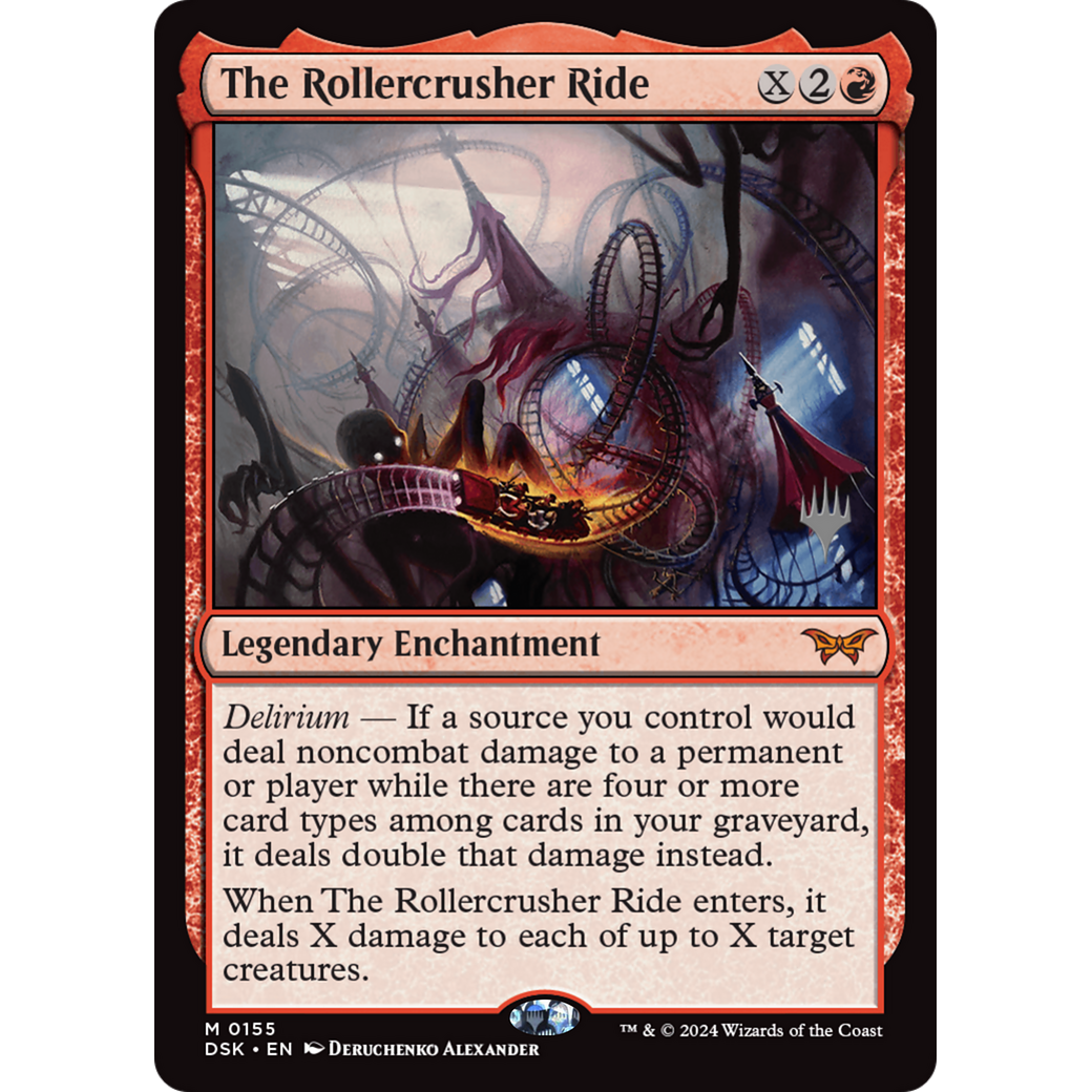 The Rollercrusher Ride (PPDSK-155P) - Duskmourn: House of Horror Promos