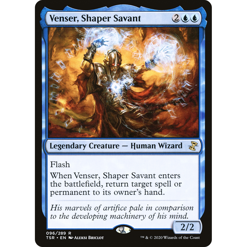 Venser, Shaper Savant (TSR-096) - Time Spiral Remastered Foil