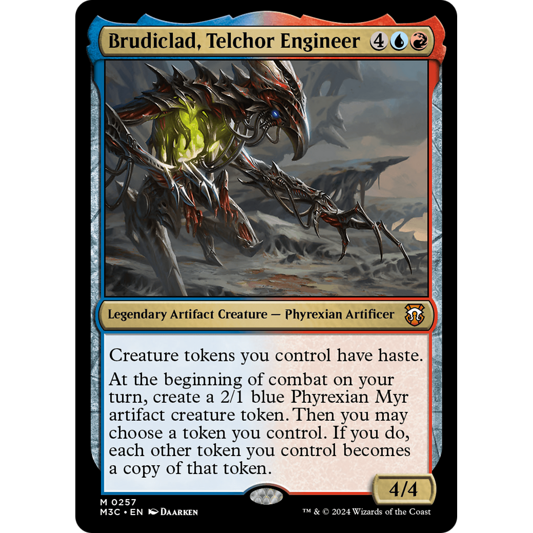 Brudiclad, Telchor Engineer (M3C-257) - Modern Horizons 3 Commander Foil