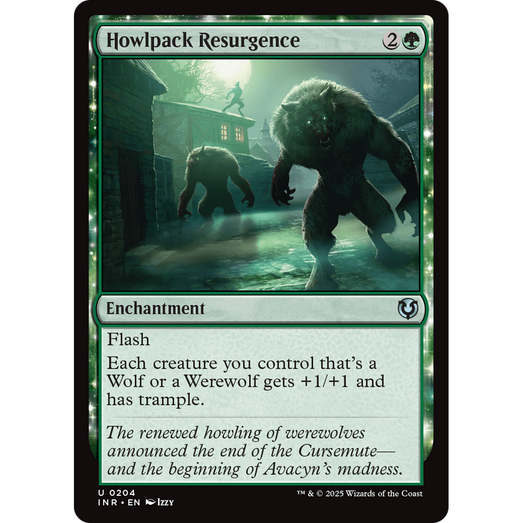 Howlpack Resurgence (INR-204) - Innistrad Remastered: (enchantment)