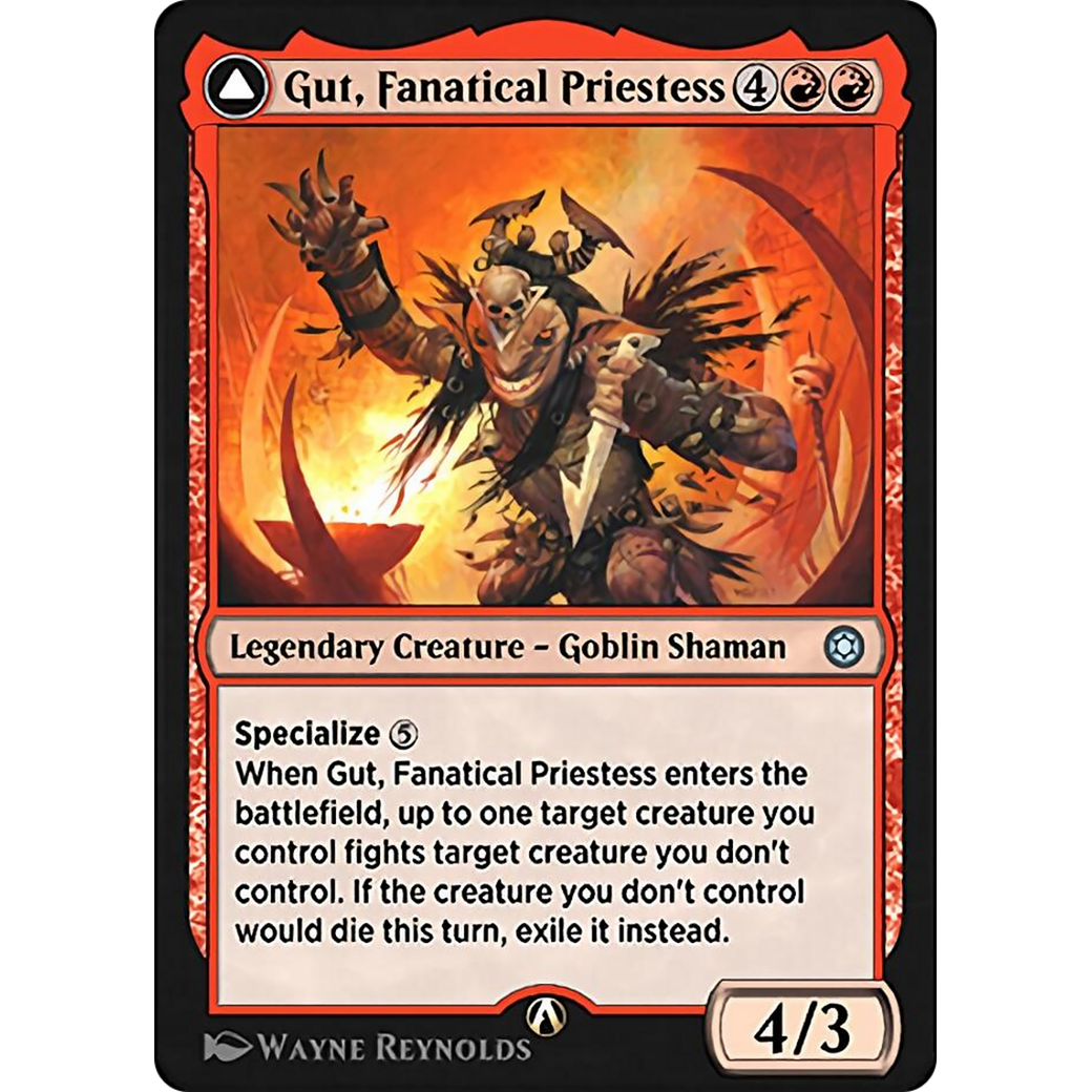 Gut, Fanatical Priestess (HBG-013) - Alchemy Horizons: Baldur's Gate