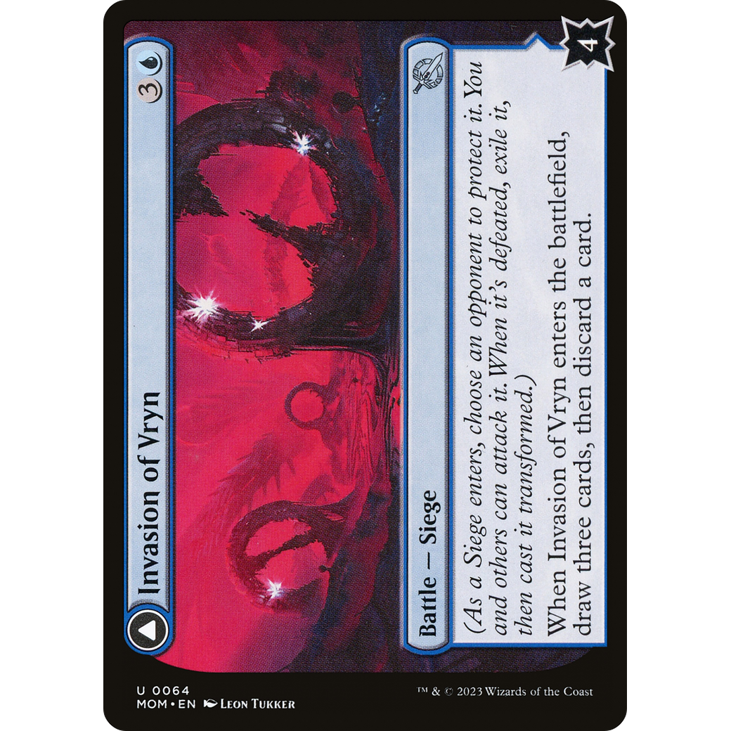 Invasion of Vryn // Overloaded Mage-Ring (MOM-064) - March of the Machine Foil