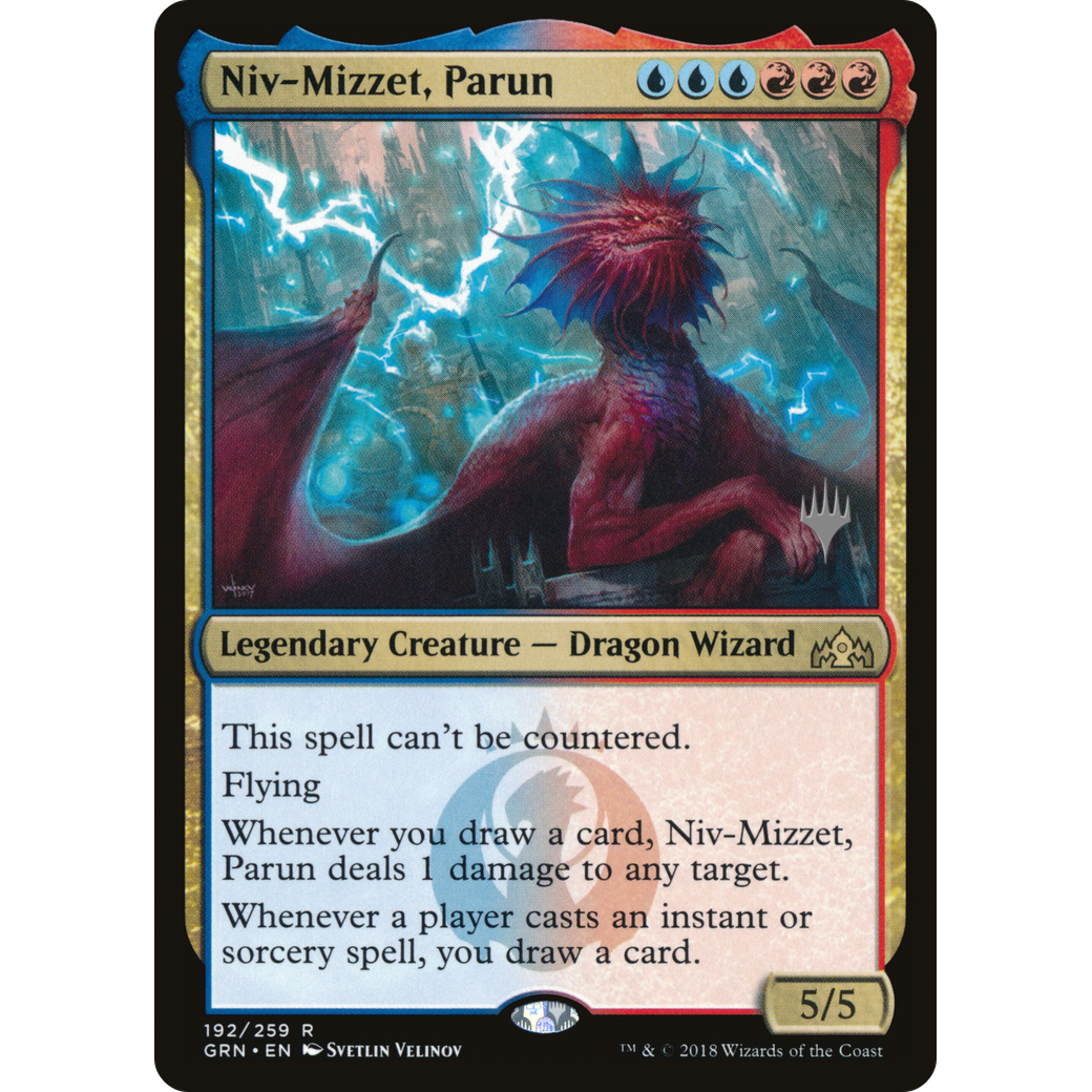 Niv-Mizzet, Parun (PPM20-192) - Guilds of Ravnica Promos Foil