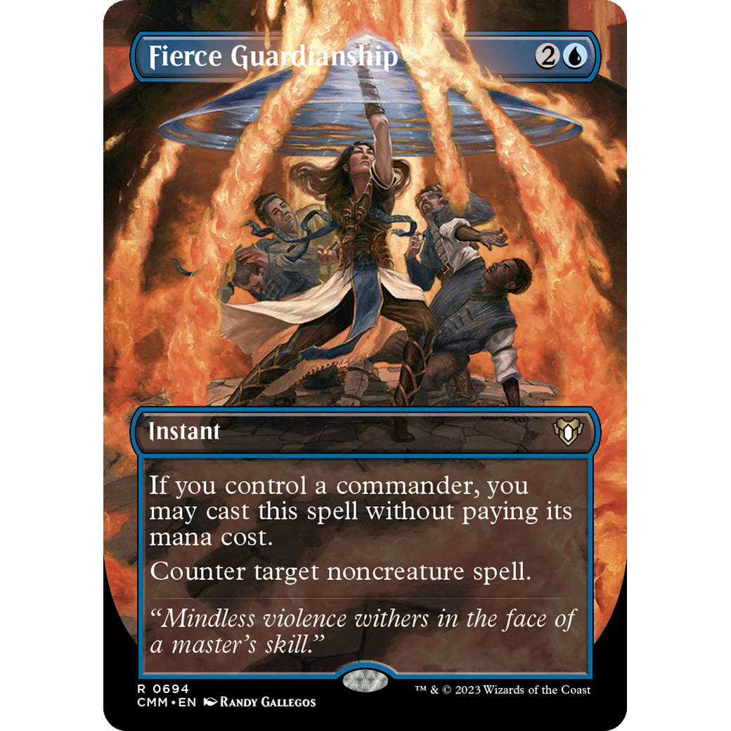 Fierce Guardianship (CMM-694) - Commander Masters (Borderless)