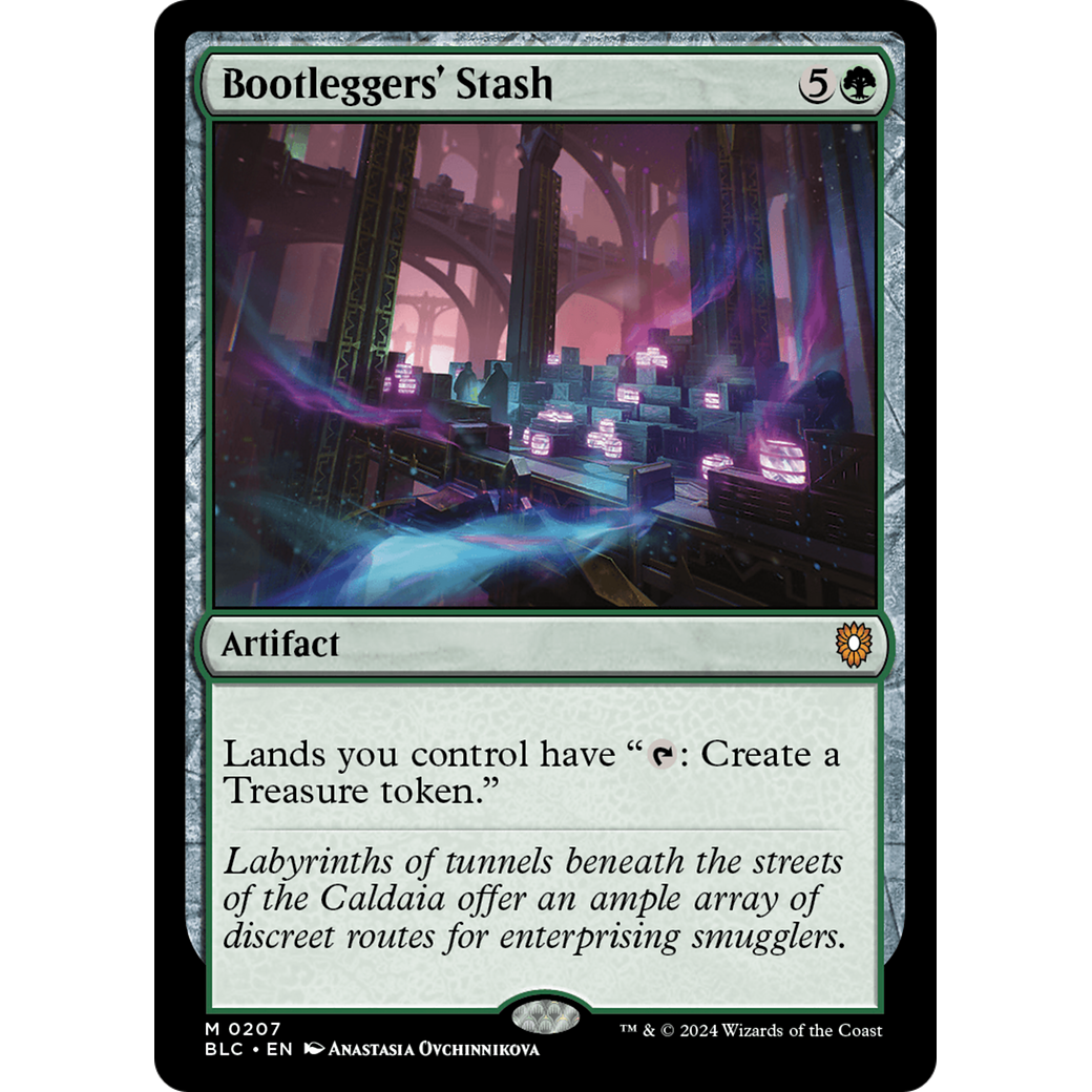 Bootleggers' Stash (BLC-207) - Bloomburrow Commander
