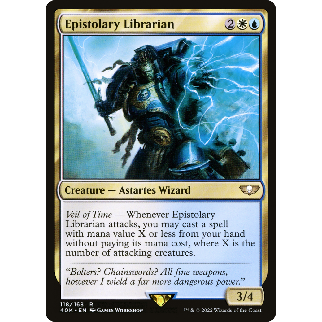 Epistolary Librarian (40K-118) - Warhammer 40,000 Commander