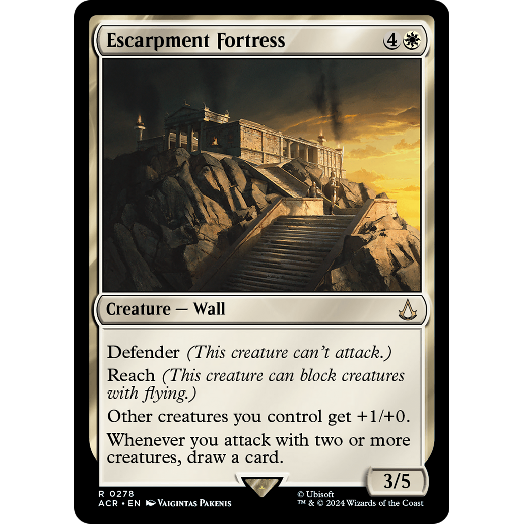Escarpment Fortress (ACR-278) - Assassin's Creed