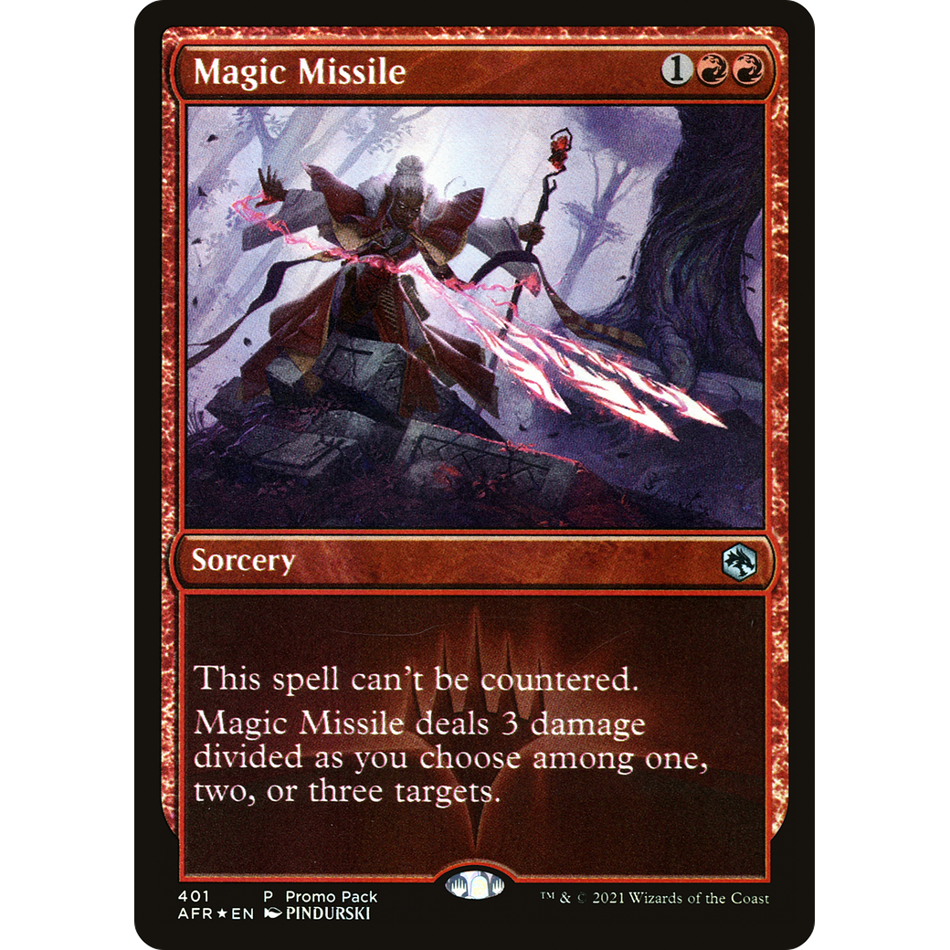 Magic Missile (PPAFR-401) - Adventures in the Forgotten Realms Foil