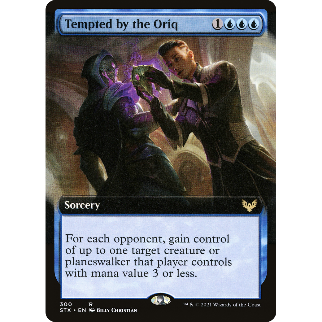 Tempted by the Oriq (Extended Art) (STX-300) - Strixhaven: School of Mages: (Extended Art)