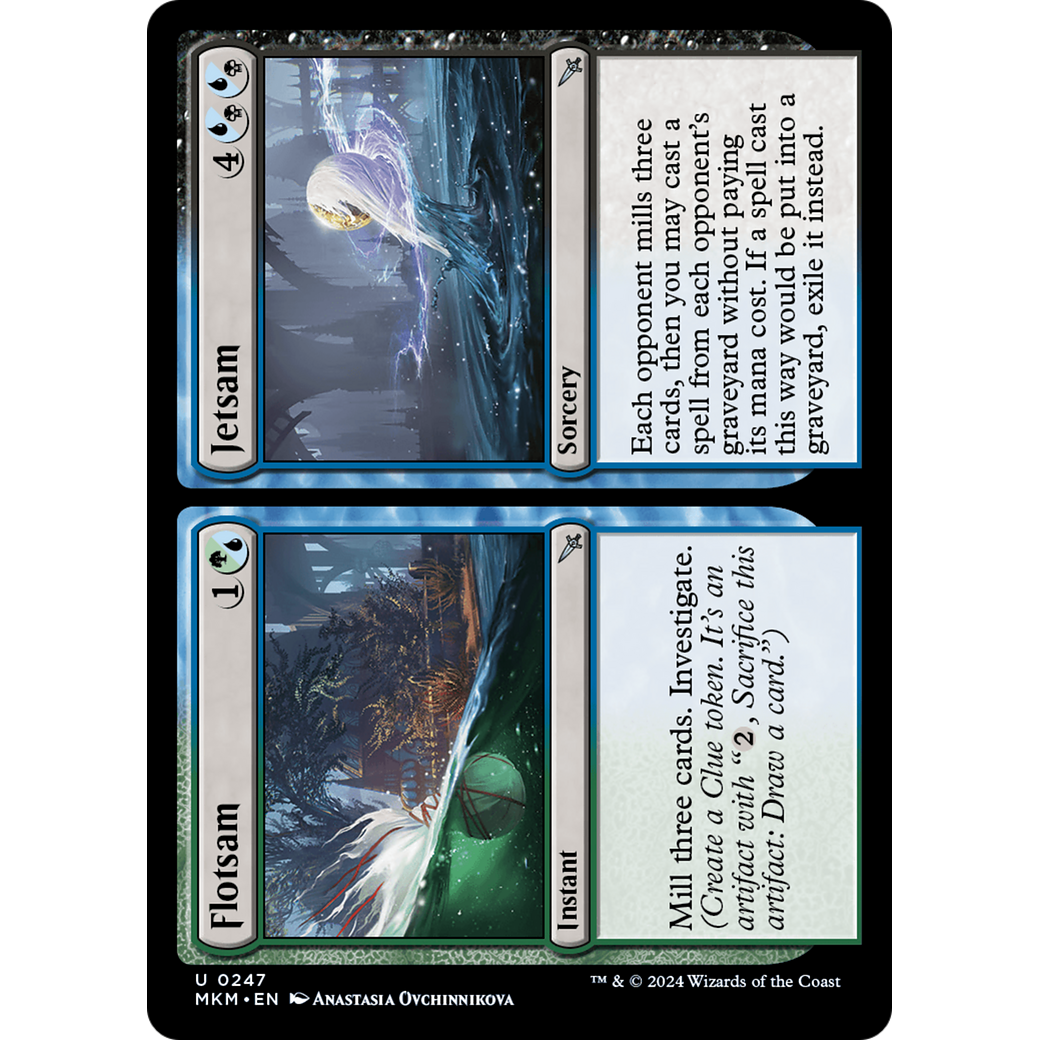 Flotsam // Jetsam (MKM-247) - Murders at Karlov Manor Foil