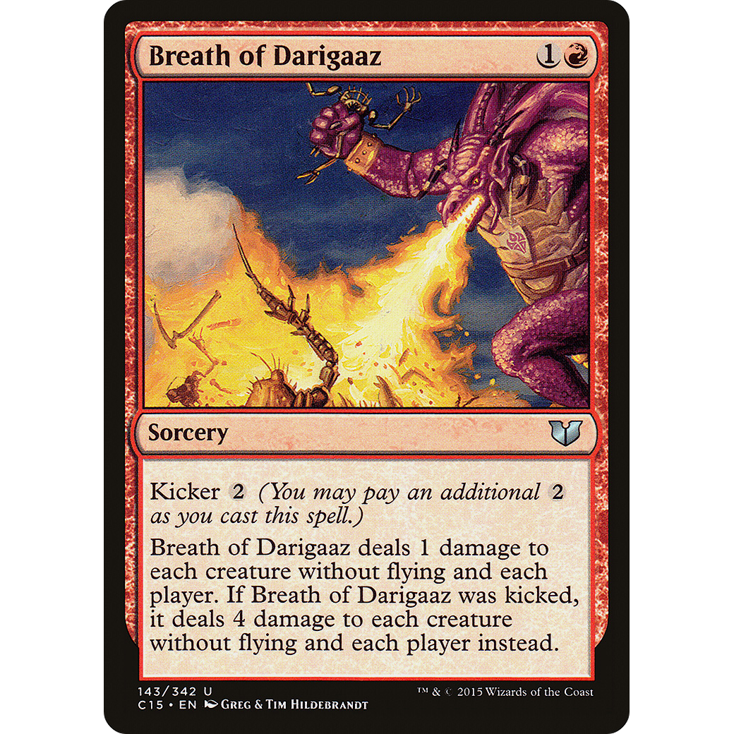 Breath of Darigaaz (C15-143) - Commander 2015