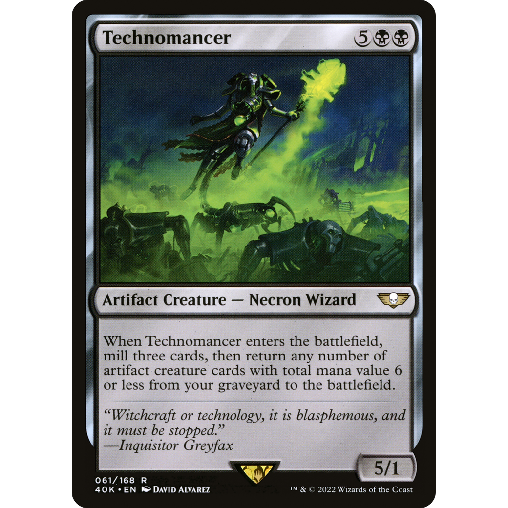 Technomancer (40K-061) - Warhammer 40,000 Commander