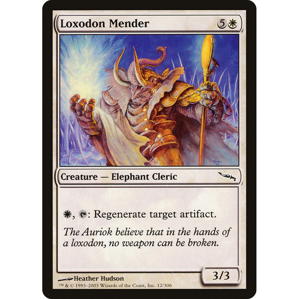 Loxodon Mender (MRD-012) - Mirrodin Foil