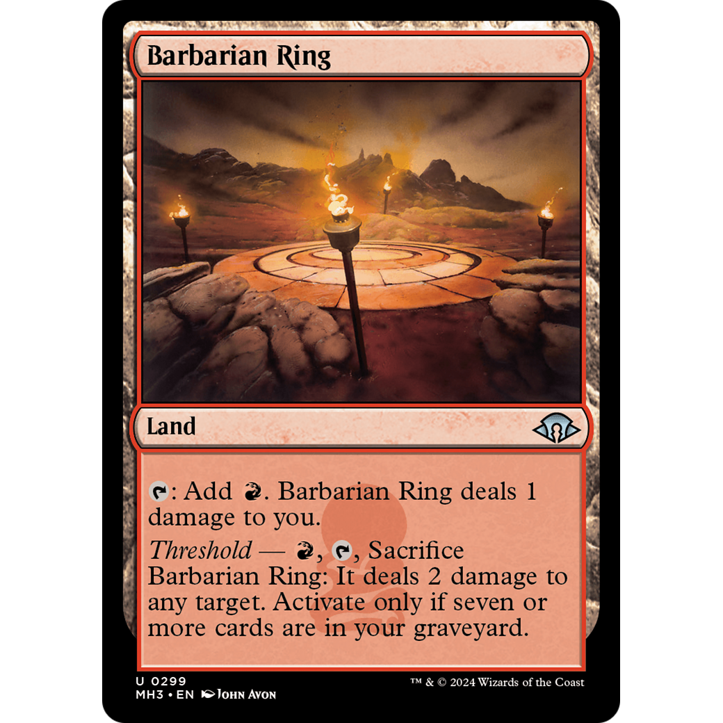 Barbarian Ring (MH3-299) - Modern Horizons 3 Foil