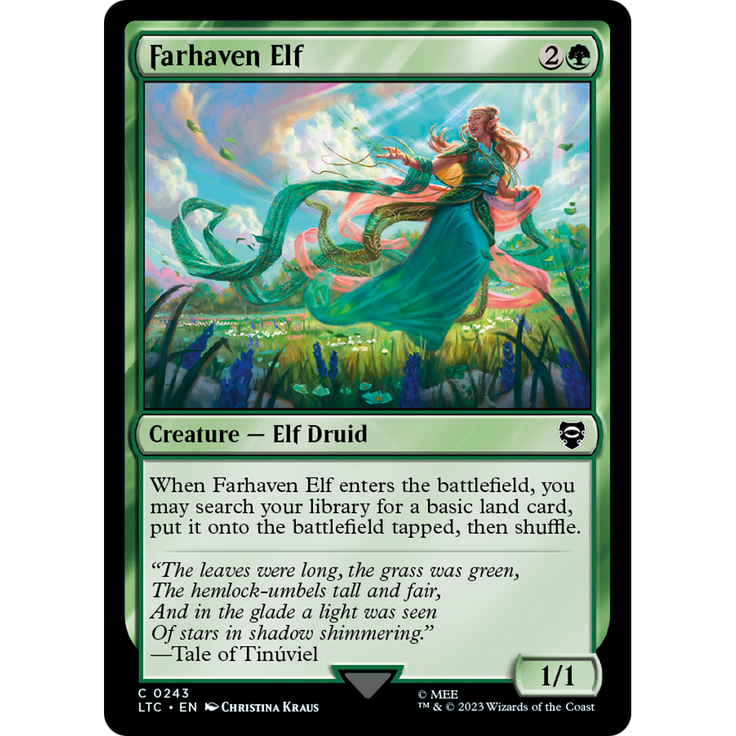 Farhaven Elf (LTC-243) - Tales of Middle-earth Commander