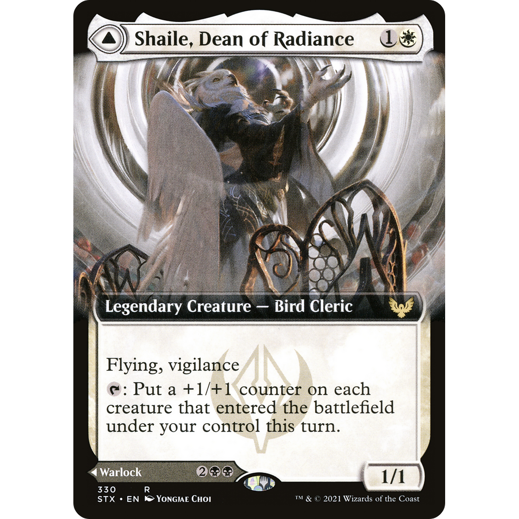 Shaile, Dean of Radiance (Extended Art) (STX-330) - Strixhaven: School of Mages: (Extended Art)