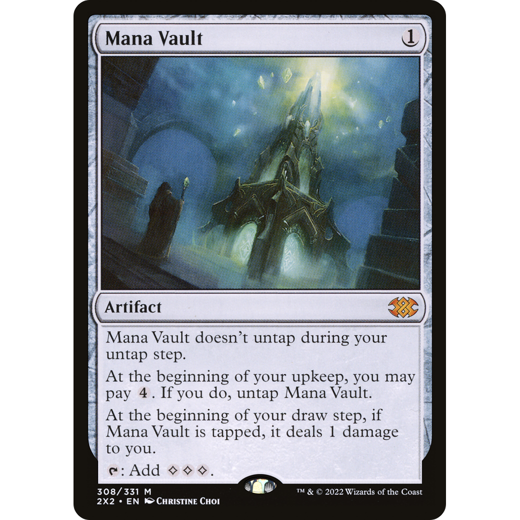 Mana Vault (2X2-308) - Double Masters 2022 Foil