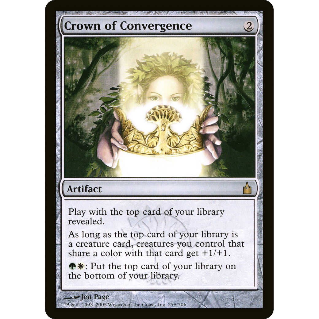 Crown of Convergence (RAV-258) - Ravnica: City of Guilds Foil