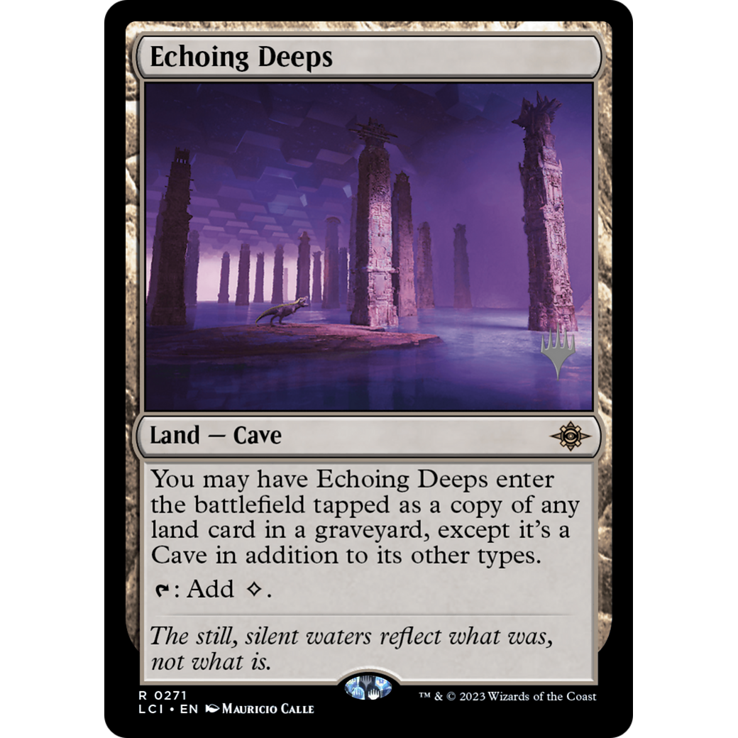 Echoing Deeps (PPLCI-271P) - The Lost Caverns of Ixalan Promos