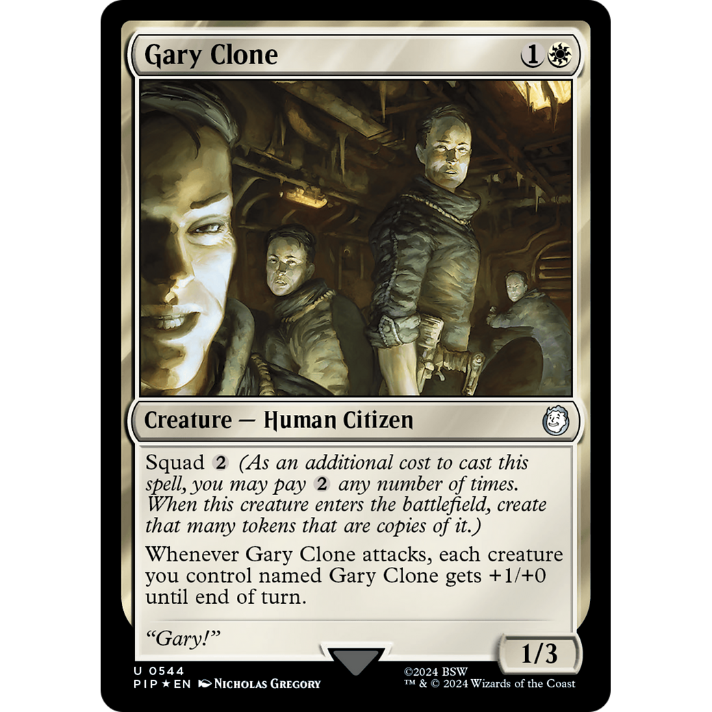 Gary Clone (PIP-544) - Fallout Foil