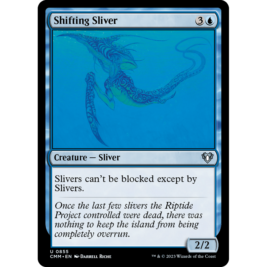 Shifting Sliver (CMM-855) - Commander Masters