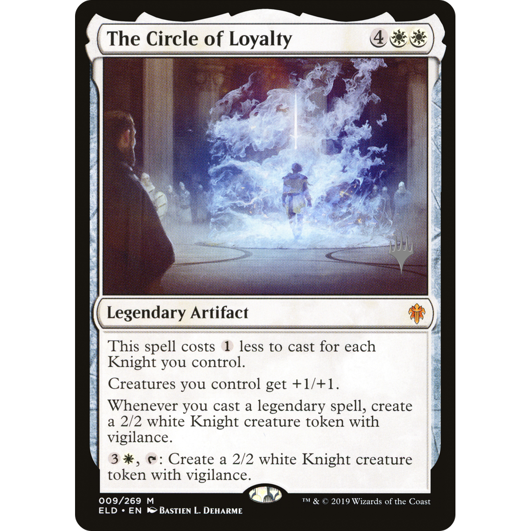 The Circle of Loyalty (PPELD-009) - Throne of Eldraine Promos Foil