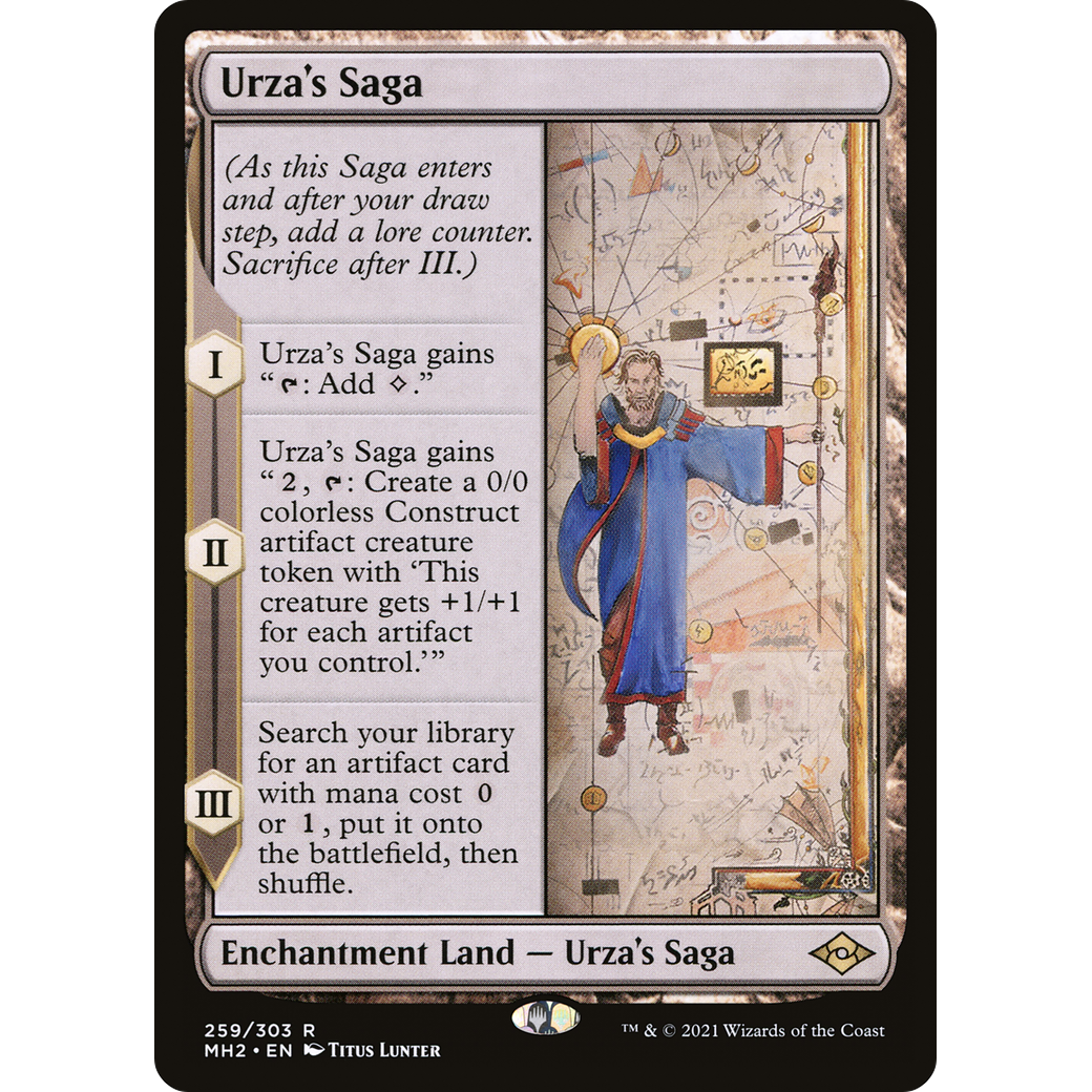 Urza's Saga (MH2-259) - Modern Horizons 2 Foil