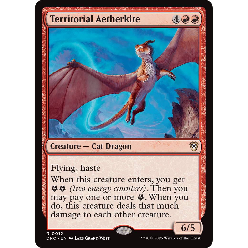 Territorial Aetherkite (DRC-012) - Commander: Aetherdrift