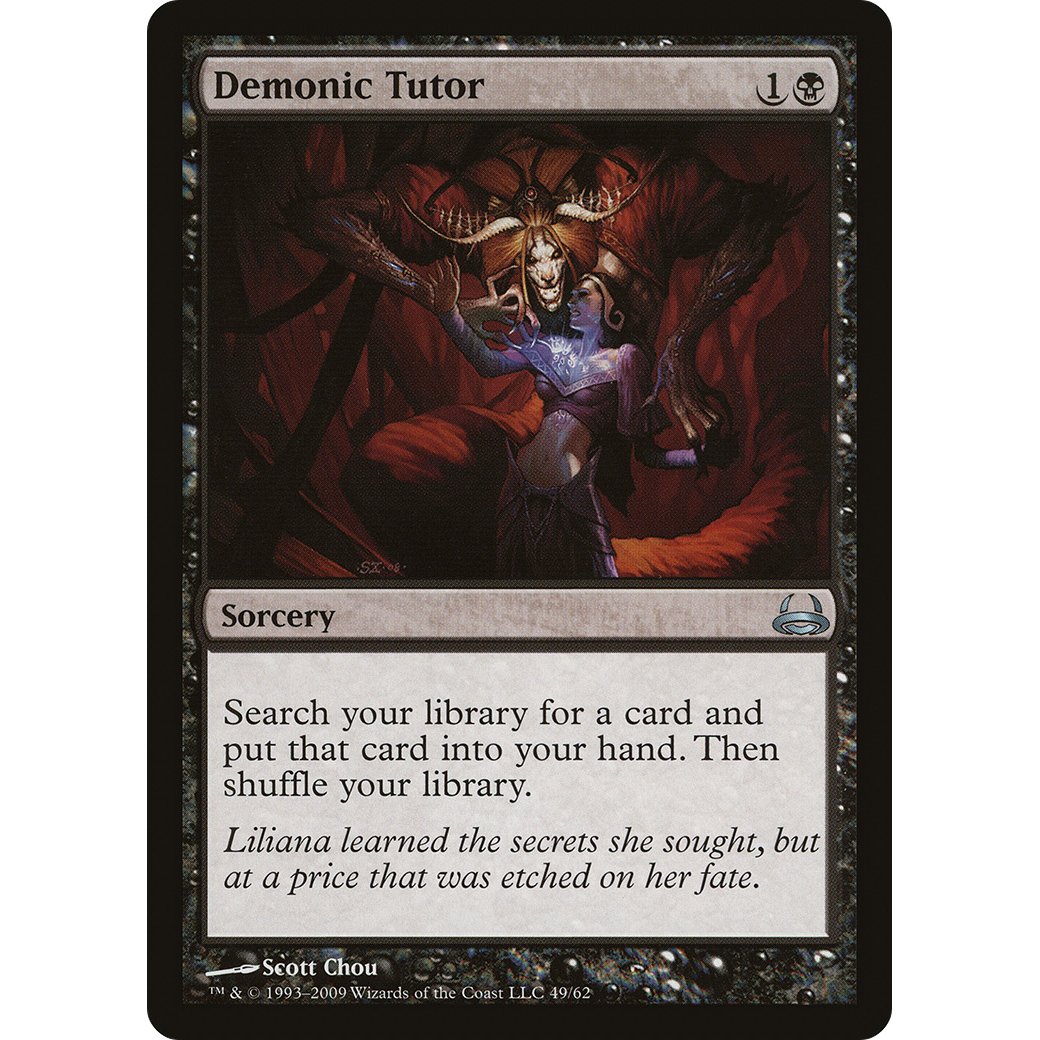 Demonic Tutor (DDC-049) - Duel Decks: Divine vs. Demonic
