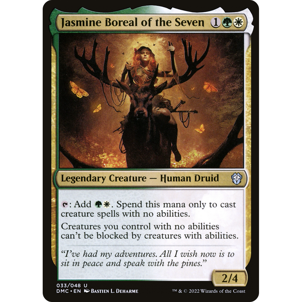 Jasmine Boreal of the Seven (DMC-033) - Dominaria United Commander