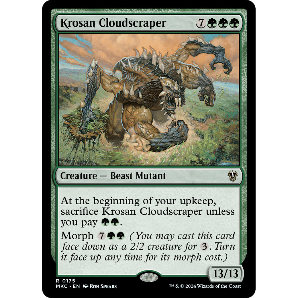 Krosan Cloudscraper (MKC-175) - Murders at Karlov Manor Commander