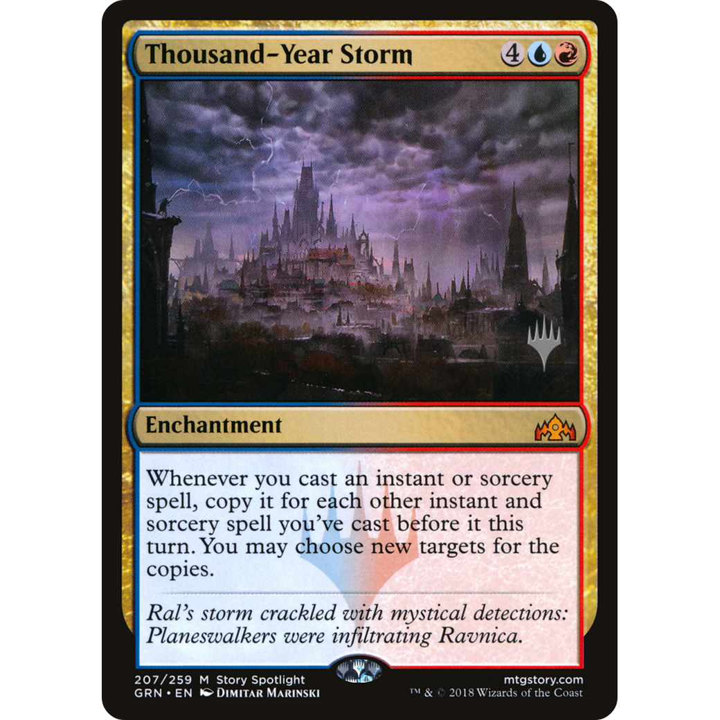Thousand-Year Storm (PPKHM-207) - Guilds of Ravnica Promos