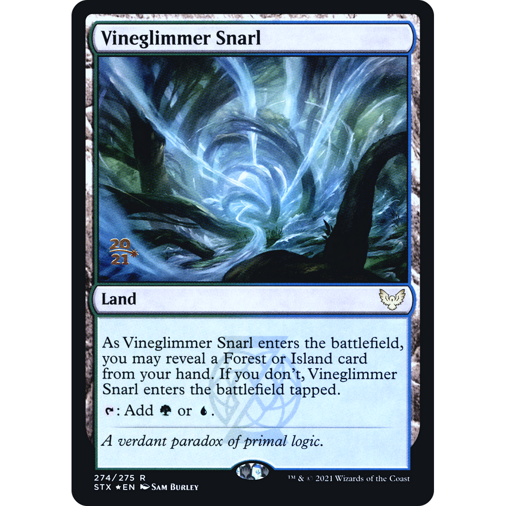Vineglimmer Snarl (PRE-274) - Strixhaven: School of Mages Promos Foil