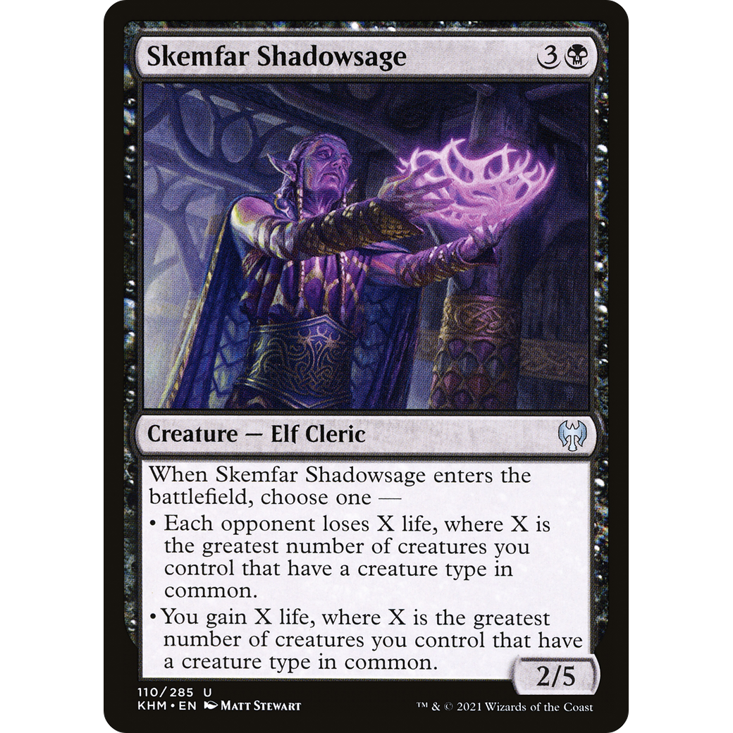 Skemfar Shadowsage (KHM-110) - Kaldheim Foil