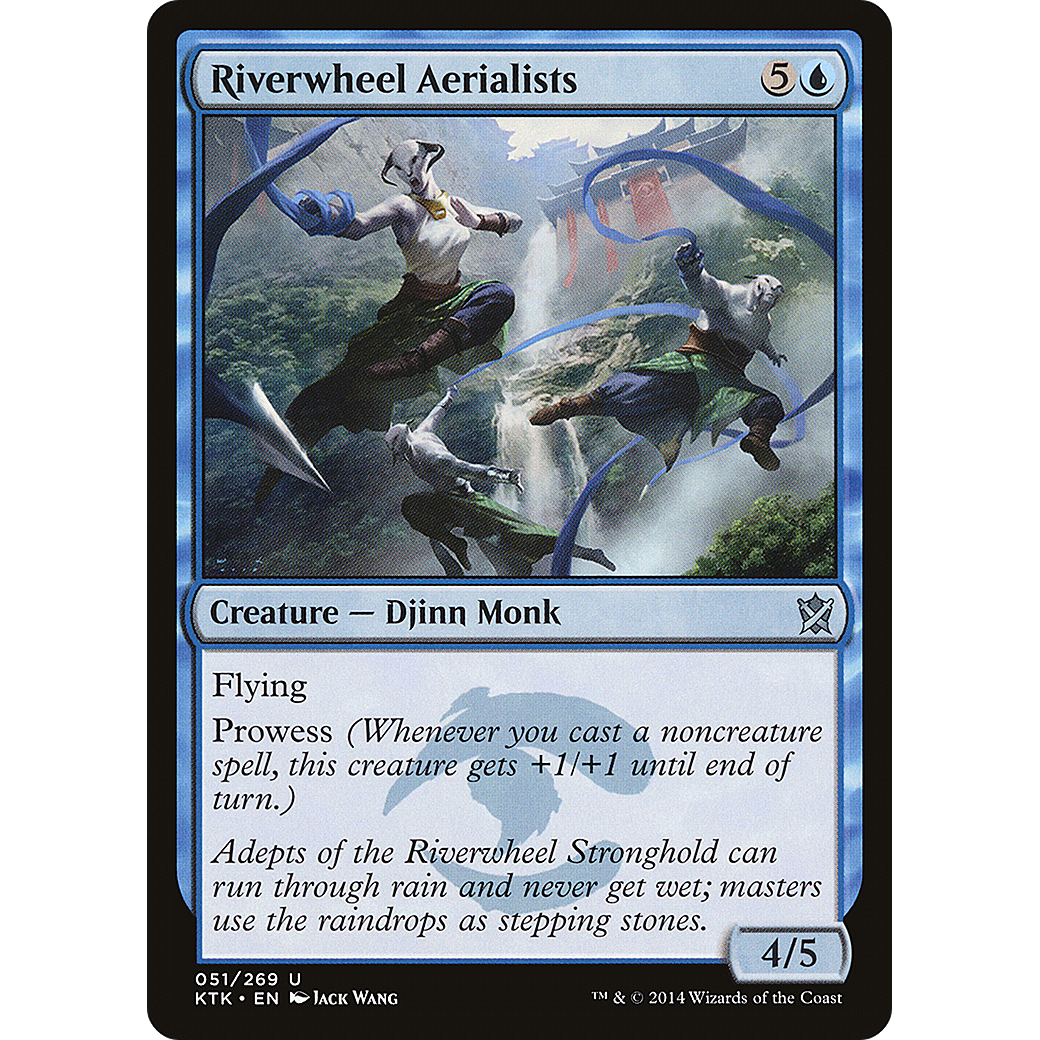 Riverwheel Aerialists (KTK-051) - Khans of Tarkir