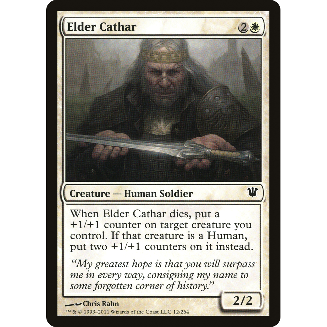 Elder Cathar (ISD-012) - Innistrad Foil