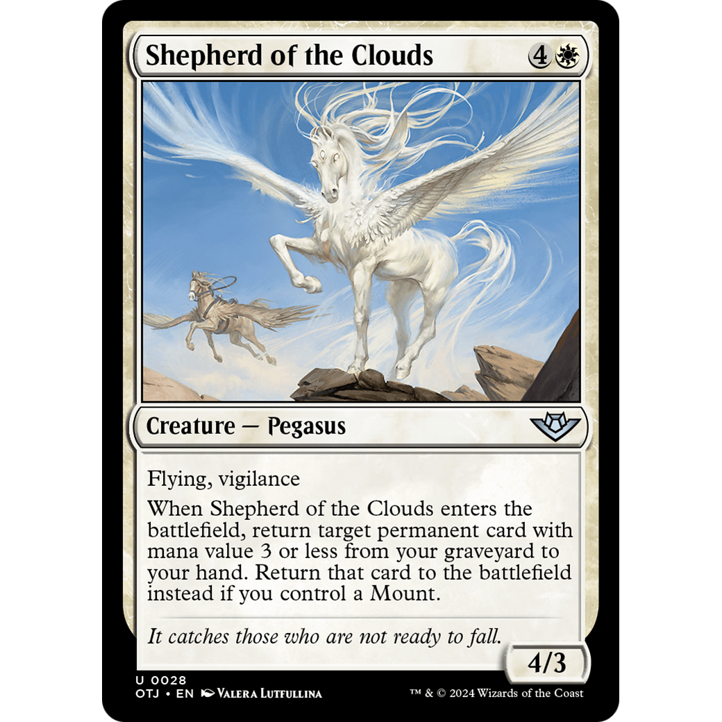 Shepherd of the Clouds (OTJ-028) - Outlaws of Thunder Junction